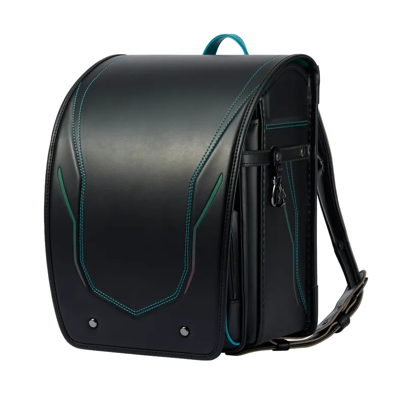アクティブNEOランドセル ブラック×エメラルド