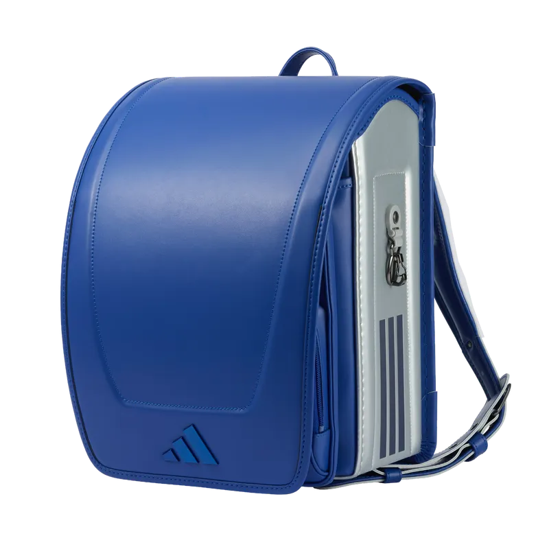 アディダスヴェントXのランドセル ブルー（T）×シルバー（T）