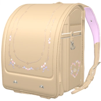 本体の色：クリームのランドセル