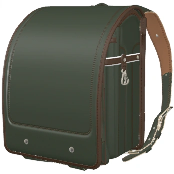 本体の色：グリーンのランドセル