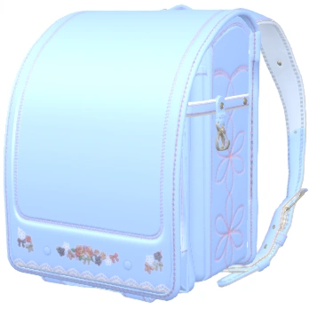 本体の色：アイスブルーのランドセル