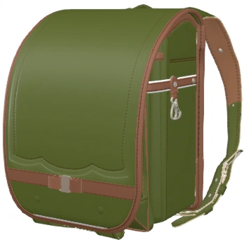 本体の色：カーキのランドセル