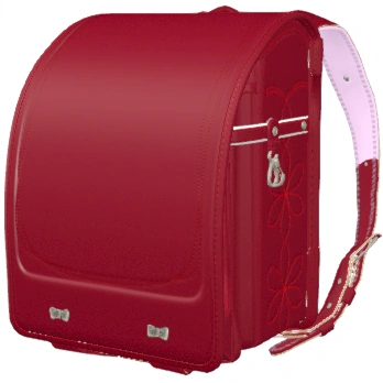 本体の色：レッドのランドセル