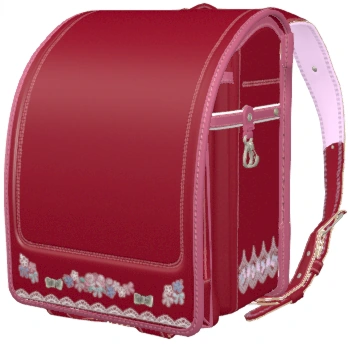 本体の色：レッドのランドセル