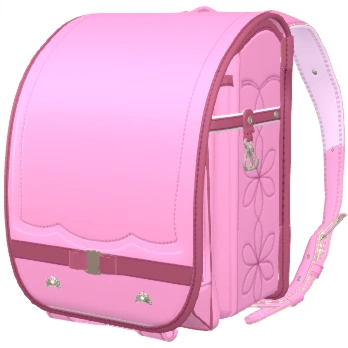 本体の色：シャーベットピンクのランドセル